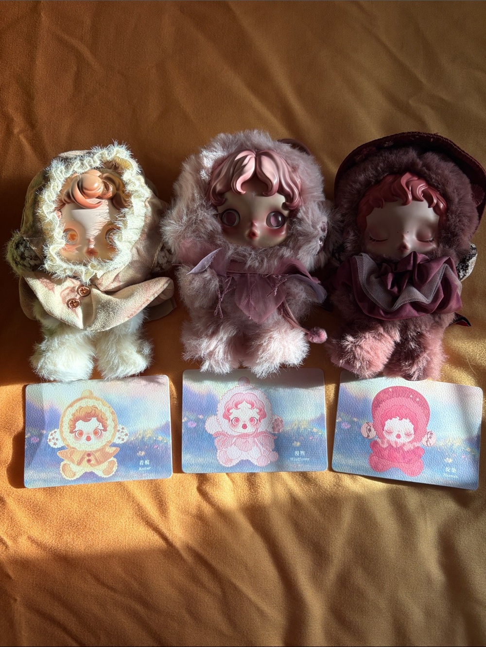 (Set of 3) Skullpandas authentic POPMART